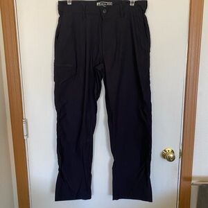 UB tech classic fit black stretch sides 32X30